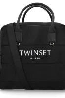 Utazó táska TWINSET 	fekete	